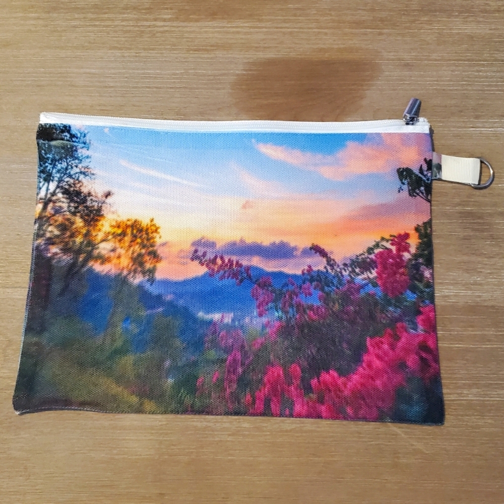 Hand-Sublimated Cosmetic/Pencil Bag Case